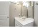 Bathroom featuring a vanity and white walls at 307 Beacon Falls Ct, Cary, NC 27519