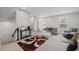 Comfortable living area with carpeted floors and stairs, complete with stylish furnishings at 333 Amber Acorn Ave, Raleigh, NC 27603