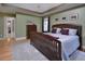 Bedroom with hardwood floors and lots of windows for natural light at 4219 Peachway Dr, Durham, NC 27705