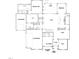 Detailed floor plan of the house layout including living spaces, bedrooms, and garage at 503 Damascus Church Rd, Chapel Hill, NC 27516