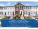 Inviting brick townhome with well-maintained landscaping and a charming green front door at 5505 Crabtree Park Ct, Raleigh, NC 27612