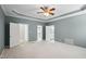 Large main bedroom with walk-in closet and en-suite bathroom at 5940 Dahlberg Dr, Raleigh, NC 27603