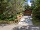 Spacious driveway leading to a lovely home with a two-car garage at 6700 Falconbridge Rd, Chapel Hill, NC 27517