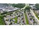 This community features townhomes, mature trees, parking, manicured lawns, and easy access to nearby commercial spaces at 818 Bryant St, Raleigh, NC 27603