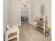Bright foyer with light wood flooring and decorative furnishings at 123 Teaser Dr, Fuquay Varina, NC 27526