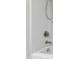 Close up shot of shower head and fixtures at 1320 Cozy Oak Ave, Cary, NC 27519