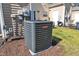 Goodman AC unit with surrounding ground cover at 1725 T W Alexander Dr # 204, Durham, NC 27703