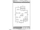 First floor layout with bedrooms, bathrooms, kitchen, Gathering room, breakfast area, wood deck, and covered porch at 1952 Lewis Dr, Burlington, NC 27215