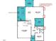 Detailed floor plan showcasing kitchen, dining, great room, study, and garage layout at 216 Sprenger St, Garner, NC 27529
