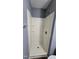 A white shower stall is featured with chrome fixtures and built-in shelving at 2725 Westchester Dr, Burlington, NC 27217