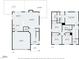 Combined first and second floor plans, showing the layout of the house at 274 Marsh Creek Dr, Garner, NC 27529