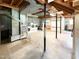 Unfinished basement featuring a laundry area with washer and dryer hookups, as well as support beams at 3323 Baugh St, Raleigh, NC 27604