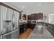Well-equipped kitchen featuring stainless steel appliances, granite countertops, and ample cabinetry at 3511 Corbett Rd, Mebane, NC 27302
