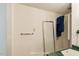 Functional bathroom offering shower with glass enclosure and vanity at 3610 Long Ridge Rd, Durham, NC 27703