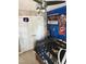 Bedroom featuring posters, guitars, and a double door closet at 4117 Mangrove Dr, Raleigh, NC 27616