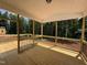 Spacious screened porch overlooking a wooded area, ideal for outdoor relaxation and entertaining at 5428 Jaeger Dr # 45, Graham, NC 27253