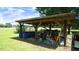 Exterior view of outdoor shed filled with storage items at 6600 Sadie Dr, Wendell, NC 27591