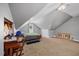 Spacious bedroom featuring a ceiling fan, desk, and plenty of natural light from the window at 82 Finley Ct, Clayton, NC 27520