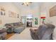Comfortable living room with a fireplace, TV, and spacious layout at 82 Finley Ct, Clayton, NC 27520