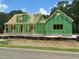 New home under construction with Zip System sheathing and exposed wooden framing at 8920 Thompson Mill Rd, Wake Forest, NC 27587