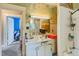 Bathroom featuring a vintage vanity and tub/shower combo, ready for a modern renovation and personalization at 218 Villa St, Rocky Mount, NC 27804