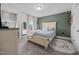 Charming bedroom with neutral color scheme, plush bedding, and soft natural light at 22 Combine Trl, Benson, NC 27504