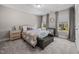 Cozy main bedroom with neutral tones, carpet and plenty of natural light at 22 Combine Trl, Benson, NC 27504