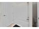 A clean and bright bathroom showcases a tub with white tiled surround at 265 Beckwith Ave, Clayton, NC 27527