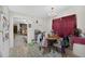Cozy dining area with a chandelier and table at 308 E Gilbreath St, Graham, NC 27253