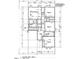 Second floor plan showcases the owner's suite, bedrooms, bathrooms, and hallway at 3881 Josiah Ct, Nashville, NC 27856