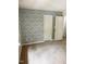 Bedroom with floral wallpaper at 4733 Royal Troon Dr, Raleigh, NC 27604