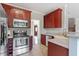 Functional kitchen featuring modern appliances, and ample cabinet space at 4733 Royal Troon Dr, Raleigh, NC 27604