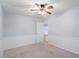 Bedroom with neutral carpet and wainscoting at 5124 Lazywood Ln, Durham, NC 27712