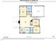 Detailed floor plan showcasing the layout of the house at 6205 Houndsman Ct, Raleigh, NC 27616