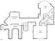 Layout of floor plan highlighting bedroom dimensions, a music room, library, and closet spaces at 8200 Bromley Rd, Hillsborough, NC 27278