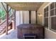 Relaxing covered outdoor hot tub area, perfect for unwinding and enjoying the fresh air at 1009 Margarets Ln, Raleigh, NC 27614
