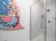 Bathroom boasts a glass-enclosed shower with sleek fixtures and a stylish showerhead at 105 Chatham Walk Ln # 304, Cary, NC 27511