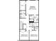 Floor plan displaying the primary bedroom, primary bath, and additional bedrooms at 1222 Coach Station Alley # 201, Raleigh, NC 27601