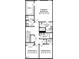 Detailed floor plan showcasing the Primary bedroom with WIC, additional bedrooms and baths on the upper level at 1250 Coach Station Aly # 201, Raleigh, NC 27601