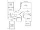 Second floor plan reveals a bonus room, loft, and bedroom layout with ample storage space at 1316 Plunket Dr, Wake Forest, NC 27587