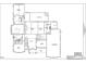 Detailed first floor plan showcases layout with kitchen, study, and 3-car garage at 1620 Hunting Ridge Rd, Raleigh, NC 27615