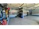 Well-organized garage with epoxy flooring and organized storage solutions at 192 Waterpine Dr, Garner, NC 27529
