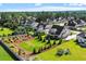 Desirable community featuring homes with mature landscaping and sprawling lawns at 241 Teague St, Wake Forest, NC 27587