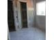 Modern unfinished bathroom featuring tile floor, and a spacious layout during renovations at 3004 William Frederick Way, Raleigh, NC 27603