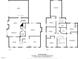 Detailed floor plan showcasing layout with dimensions for rooms on both floors of this home at 318 Riggsbee Farm Dr, Cary, NC 27519