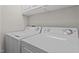 Convenient laundry room equipped with a washer and a dryer at 3782 Loblolly Dr # 5, Rocky Mount, NC 27804
