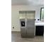 Modern kitchen with a stainless steel refrigerator and an ice maker for convenience at 4025 Royal Dr, Franklinton, NC 27525