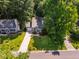 Charming single-Gathering home with a long driveway and mature trees in a lush neighborhood at 4117 Olde Coach Rd, Durham, NC 27707