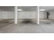 Indoor parking garage showing clearly marked parking spots inside a secure and well-maintained parking area at 108-203 Northbrook Dr # 203, Raleigh, NC 27609
