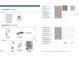 Selections sheet showing the tailored fixtures and finishes for the home at 1246 Coach Station Aly # 101, Raleigh, NC 27601